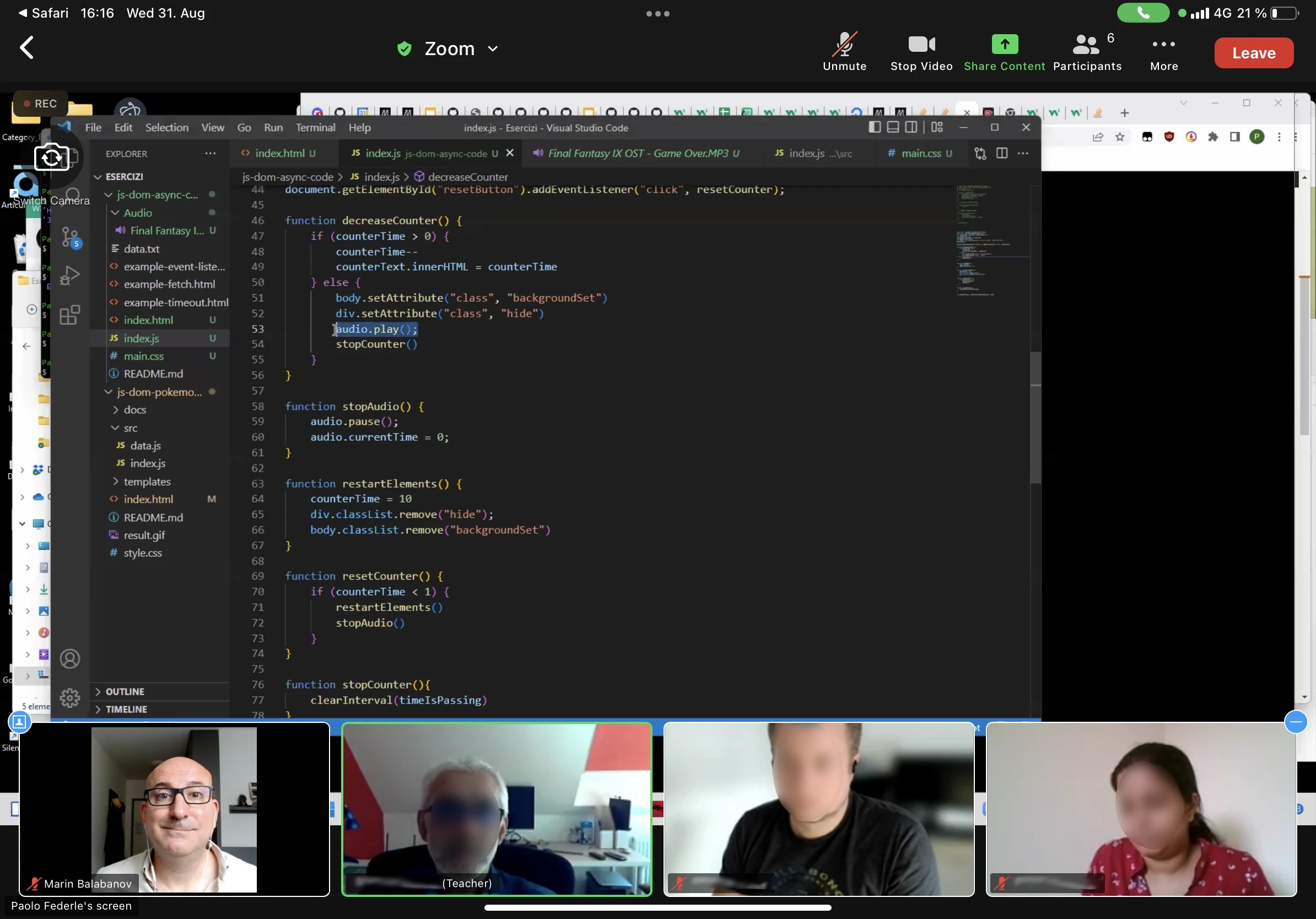 Boolean frontend development course lesson