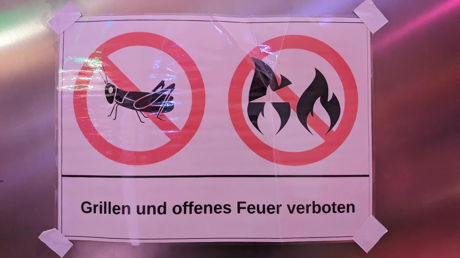 Mysterious setup with many cues