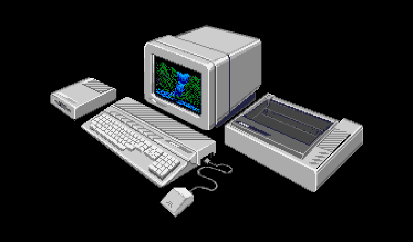 The pixel version of the Atari ST