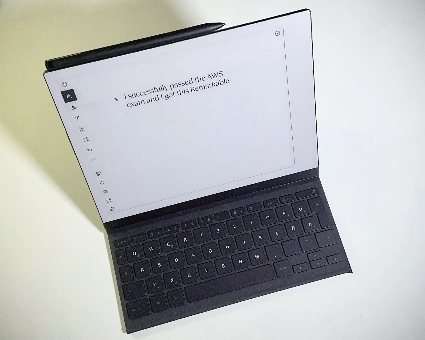 As
            an award, I bought myself a Remarkable 2 tablet for digital note-taking