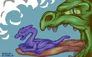 Step 6: Final touches and coloring in Multipaint.