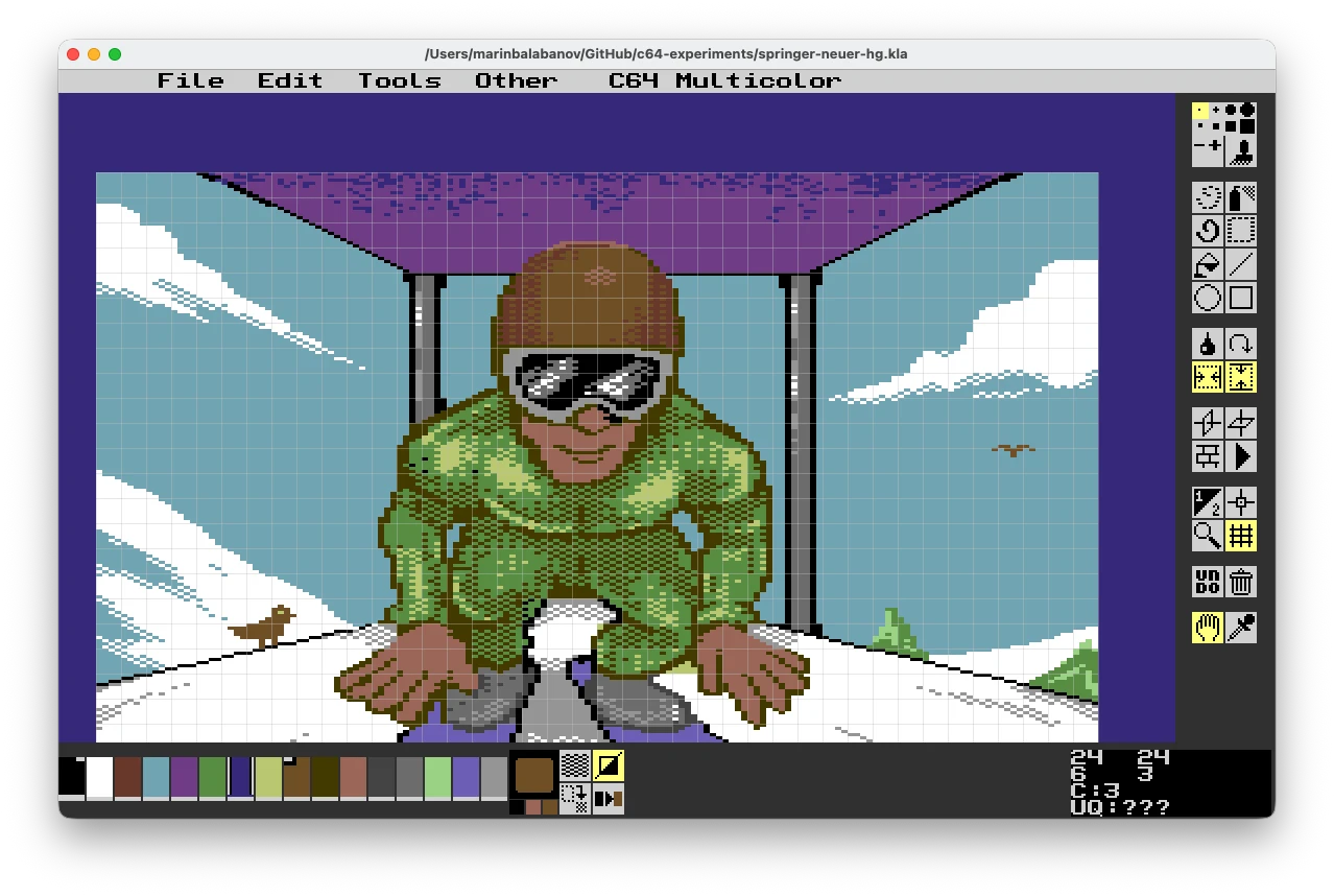 The Multipaint interface