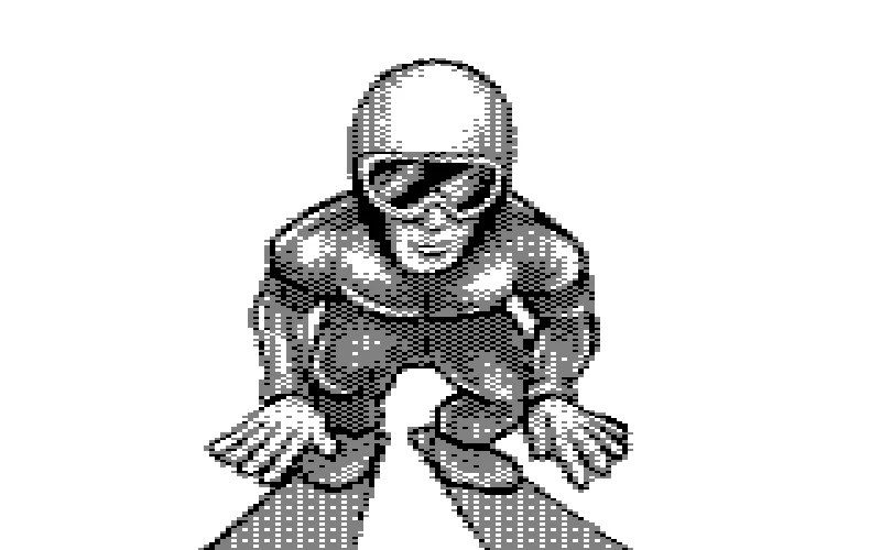 As the fifth step, I imported the dithered image into Multipaint which expanded the pixels back to the correct proportions