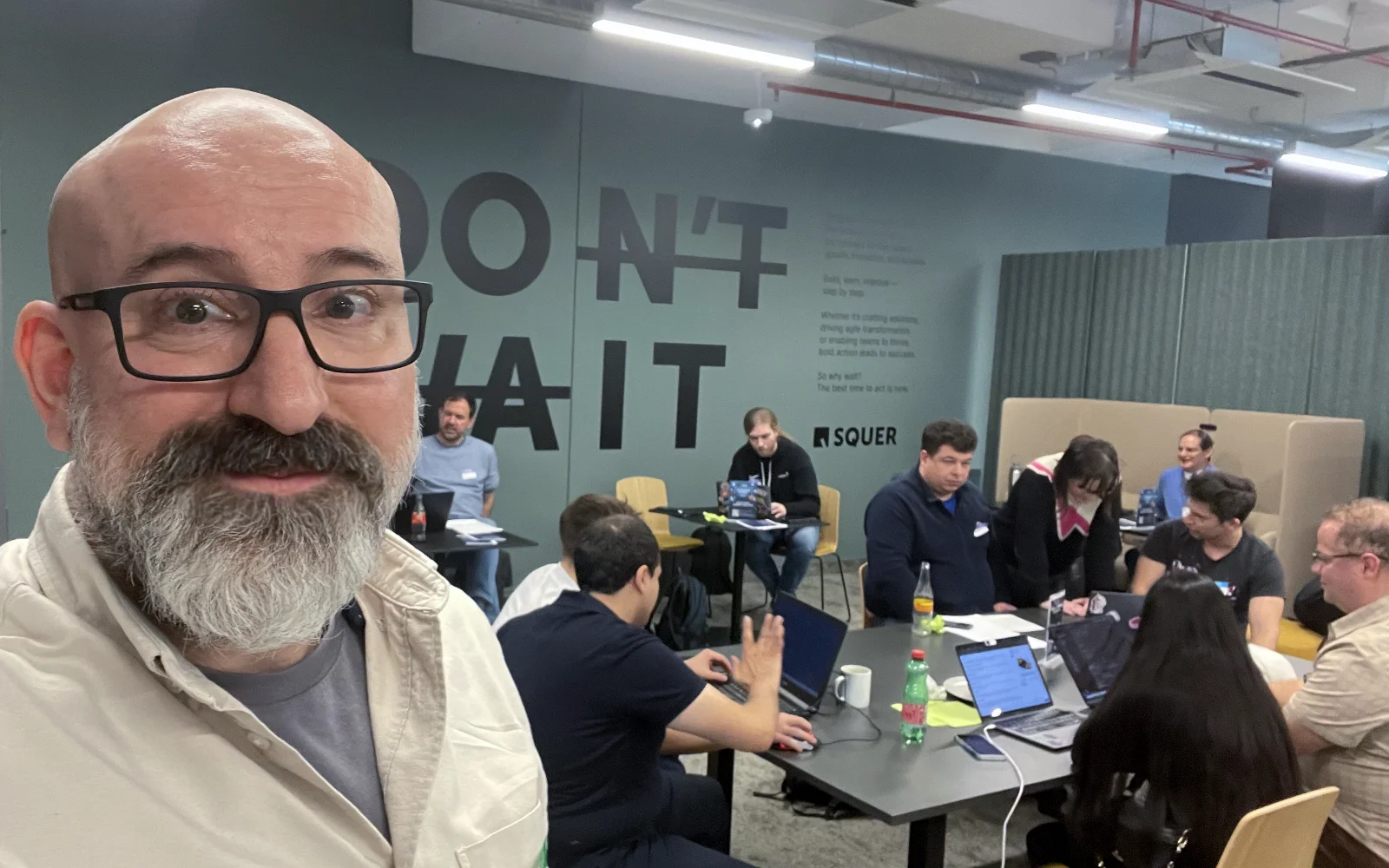 Marin at the code retreat