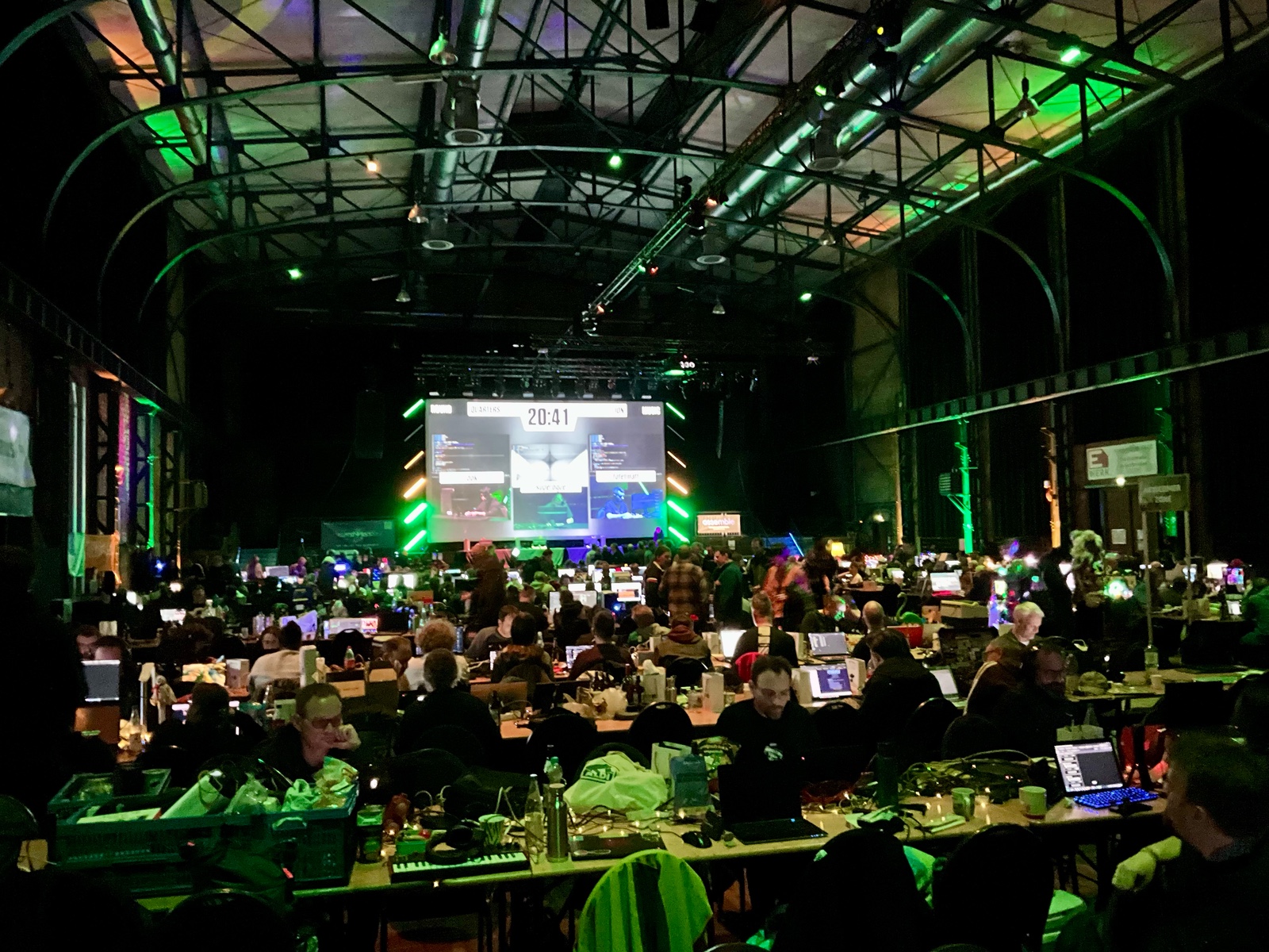 Revision demoparty at E-Werk Saarbrücken