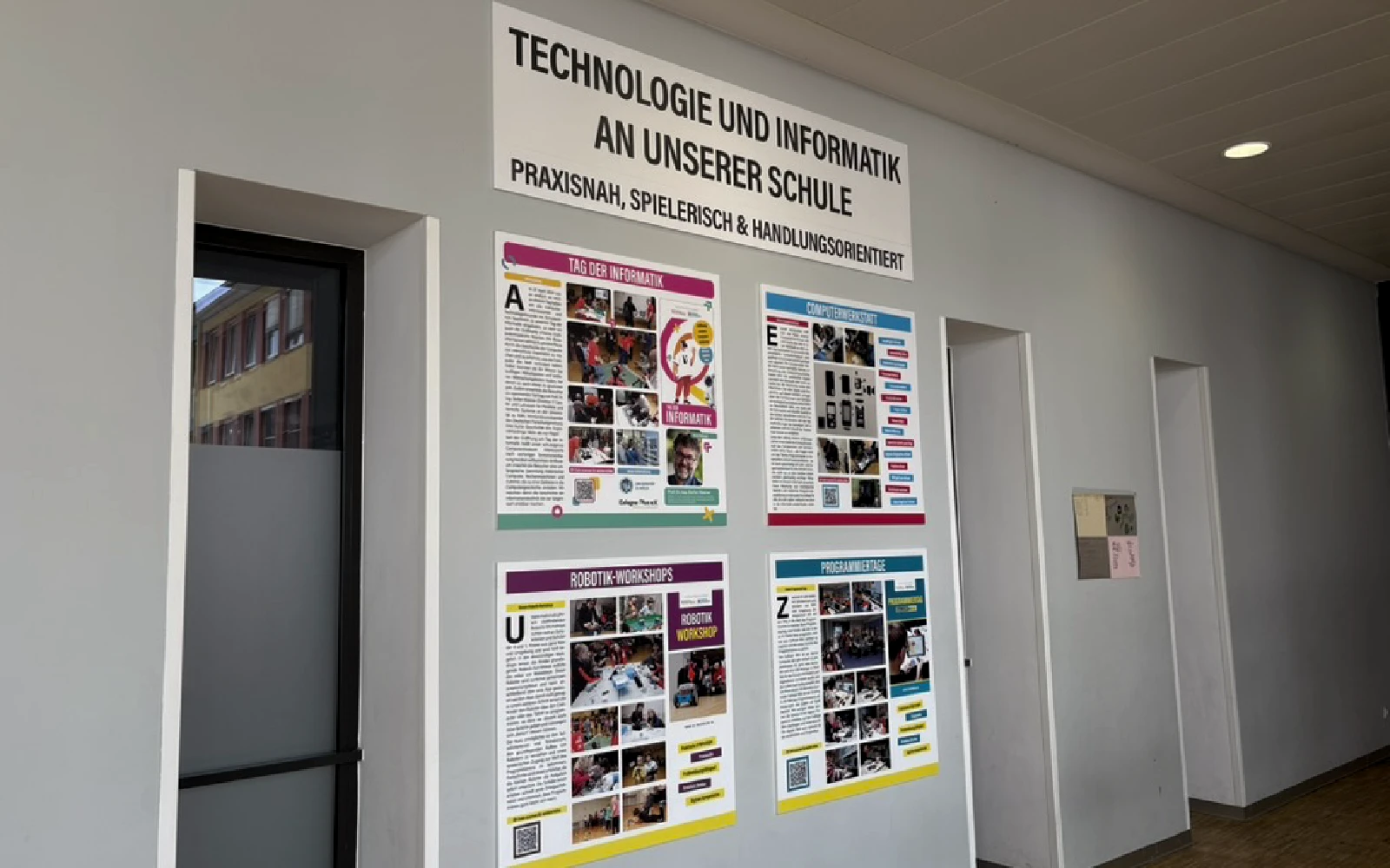 The IT department of the Buchheim school that houses the museum.