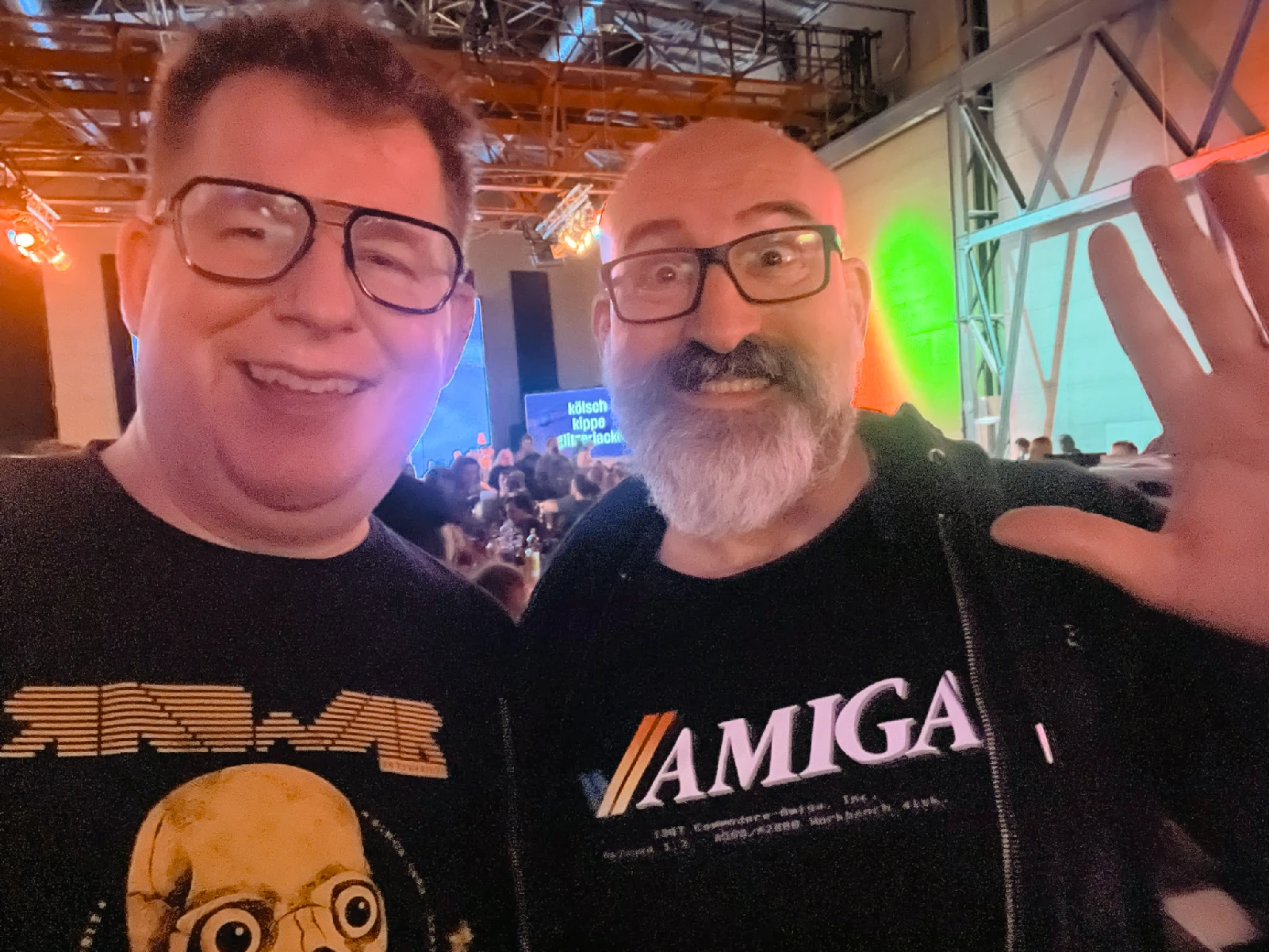 Drees from AMID and Marin together at Evoke.