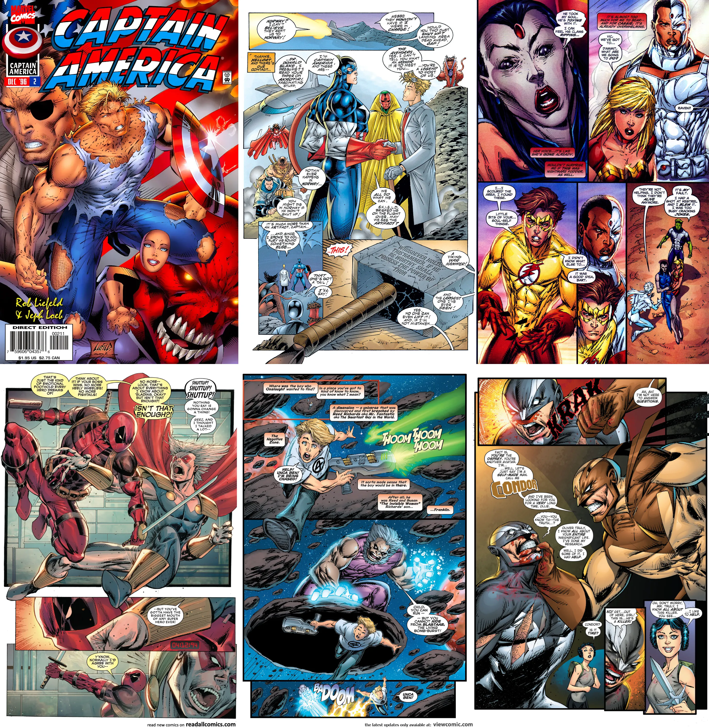 Some of Rob Liefeld's later subpar work
