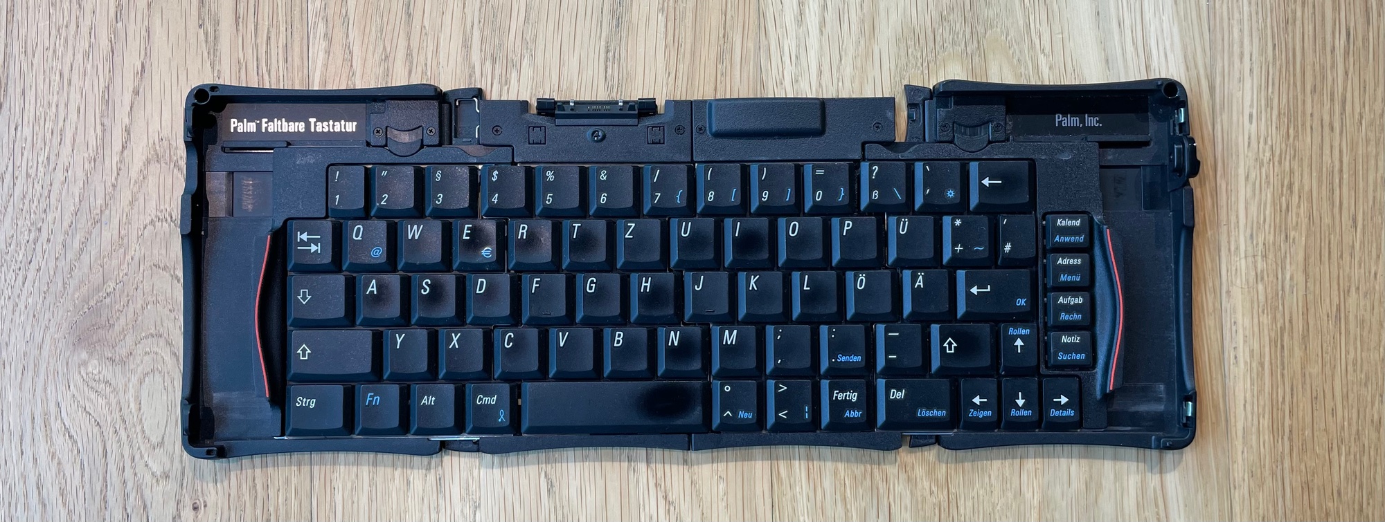 The Stowaway keyboard