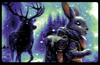 Pixel art by Critikill: Christmas Hikie.