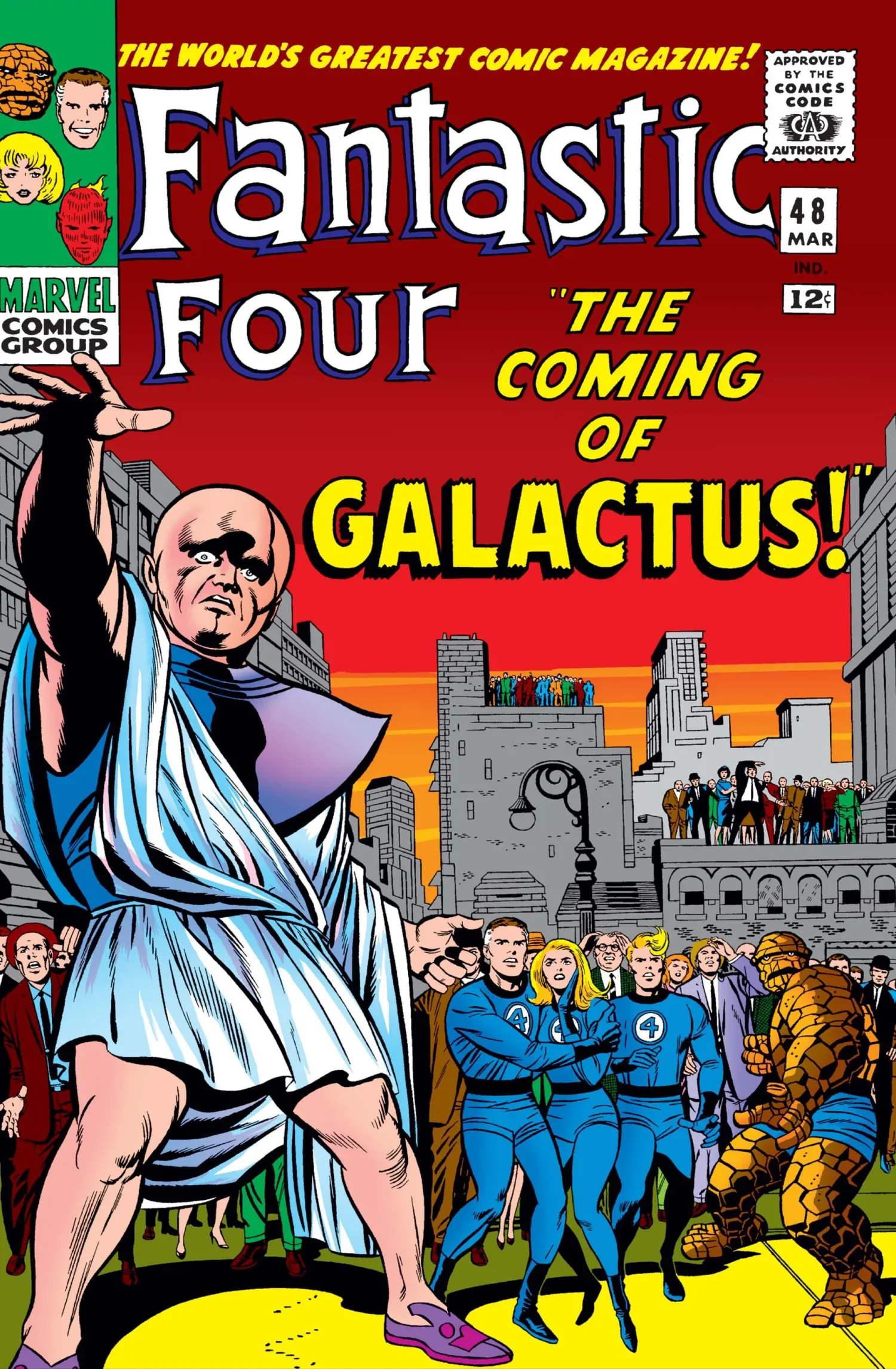 Fantastic Four #48 (March 1966) - cover