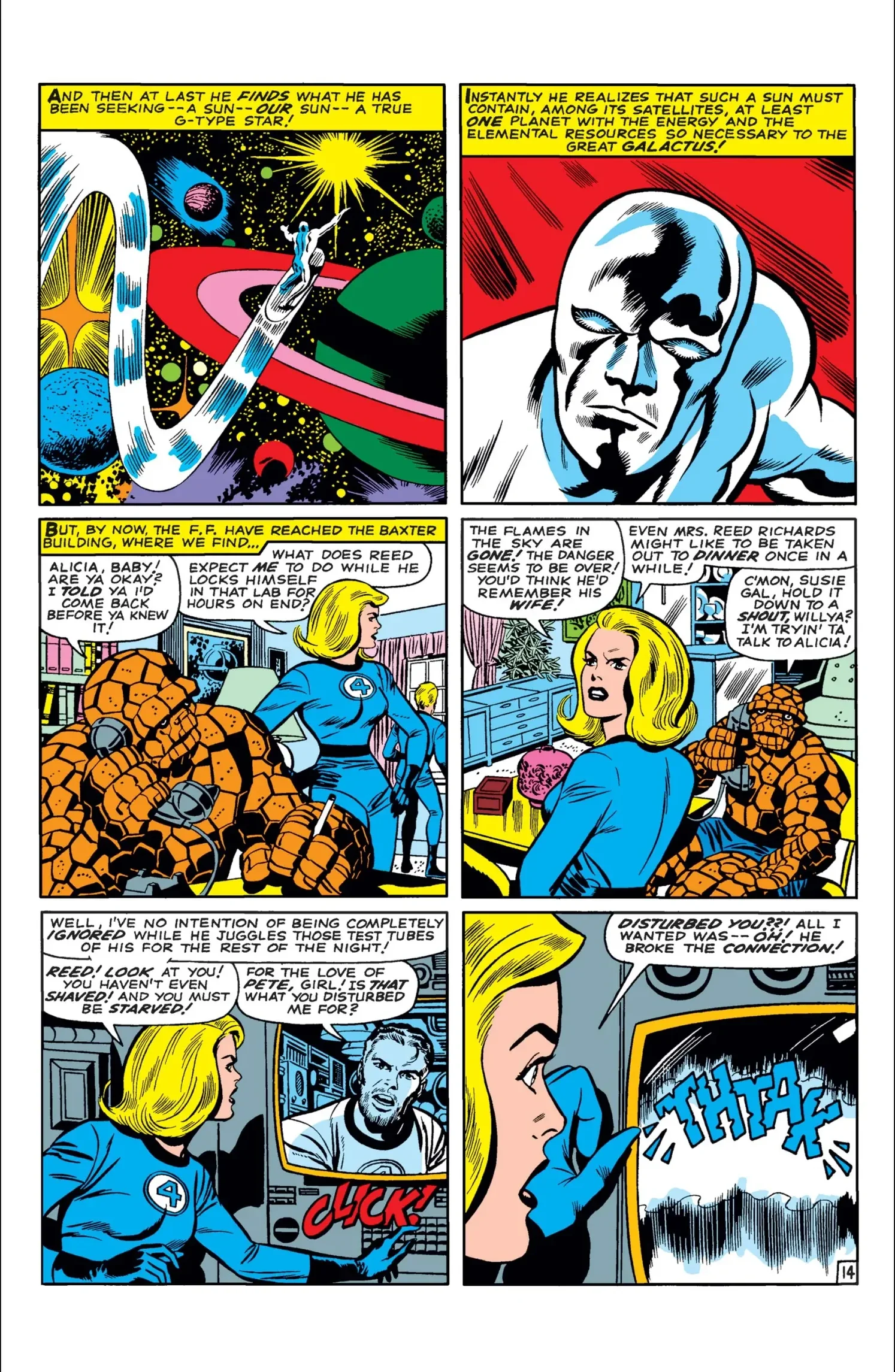 Fantastic Four #48 — interior