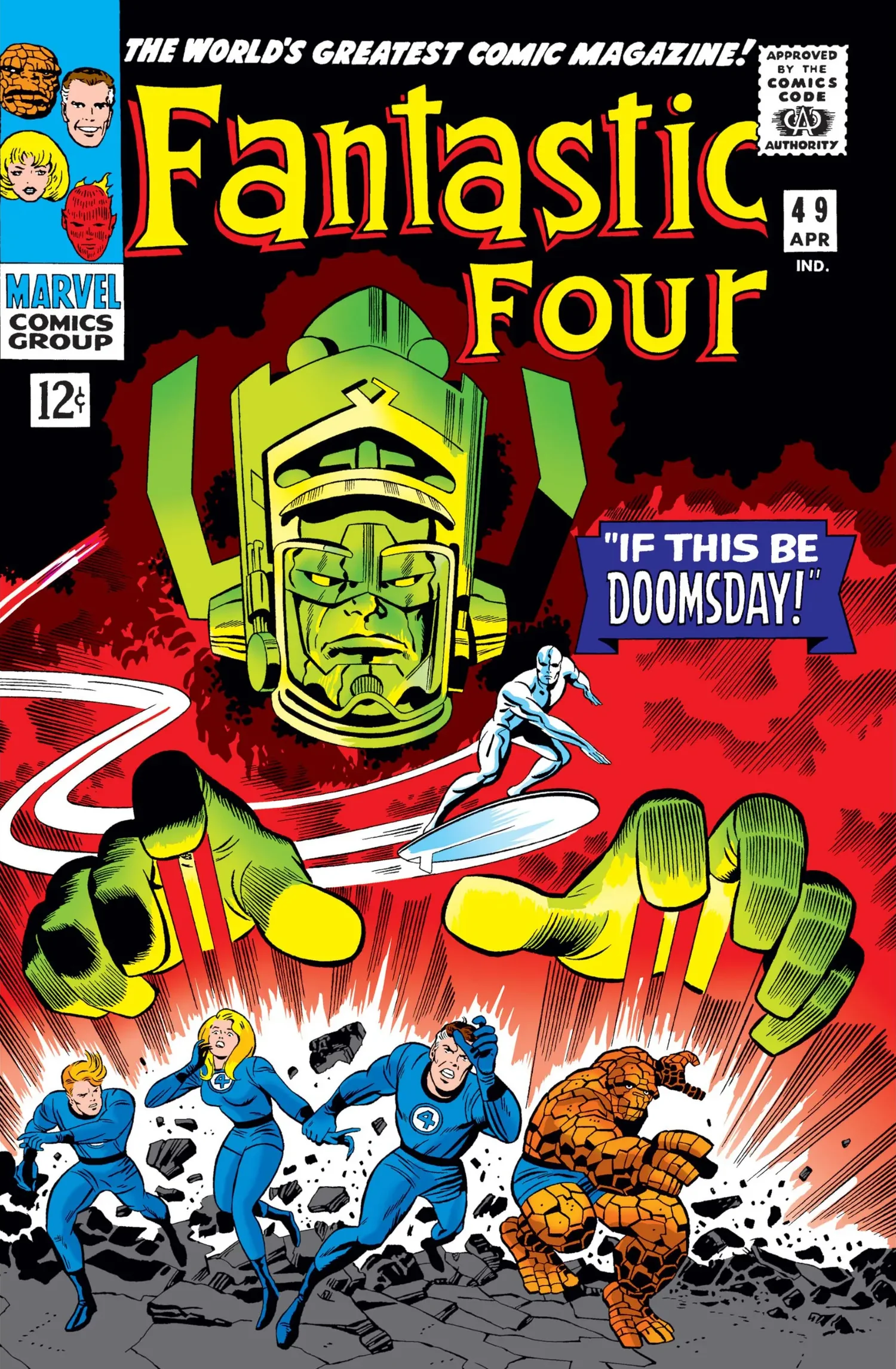 Fantastic Four #49 (April 1966) - cover