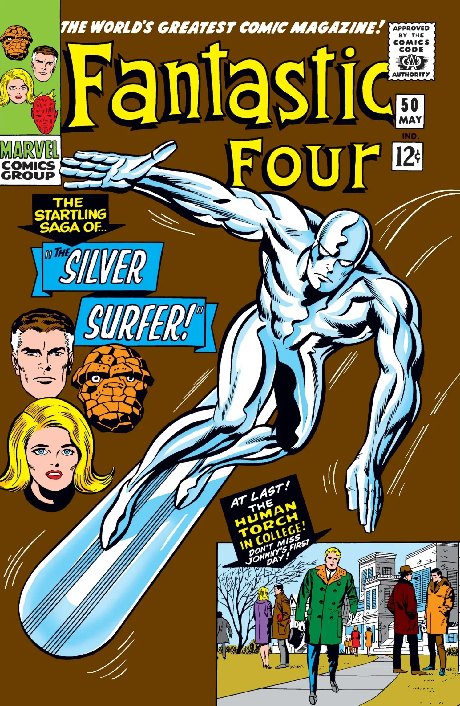 Fantastic Four #50 (May 1966) - cover