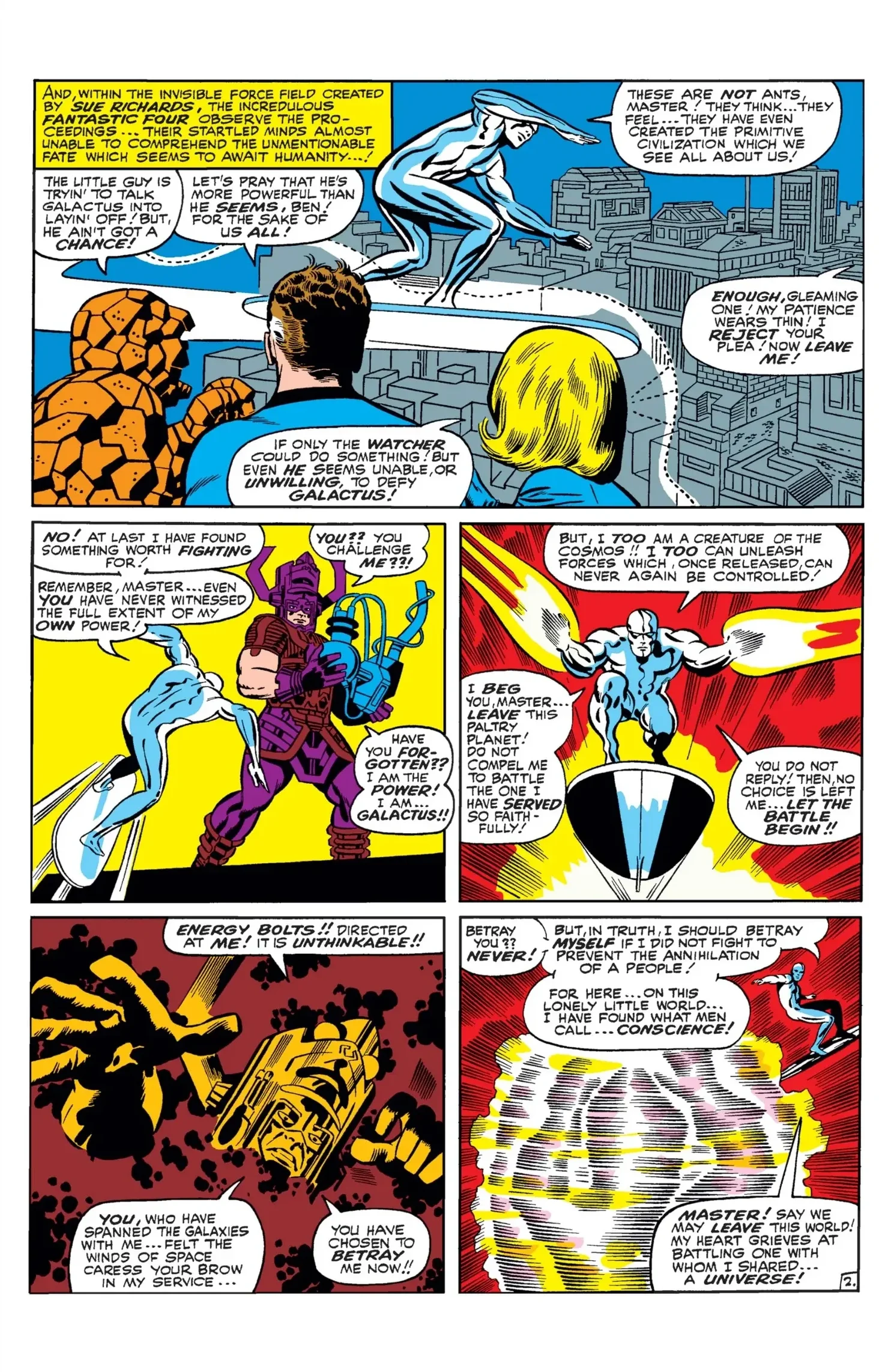 Fantastic Four #50 — interior