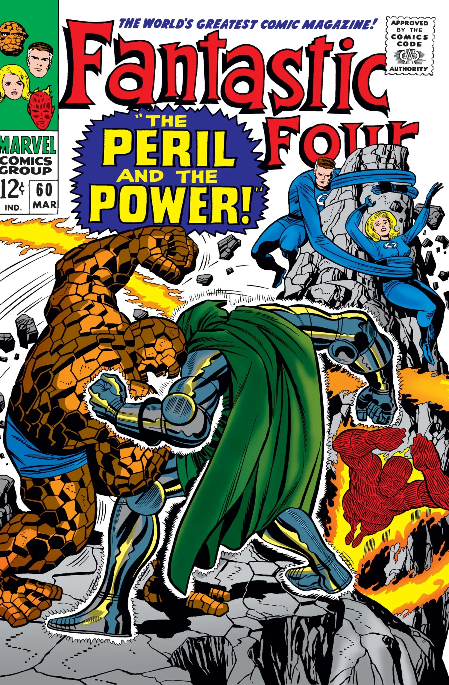 Fantastic Four #60 (March 1967) — cover