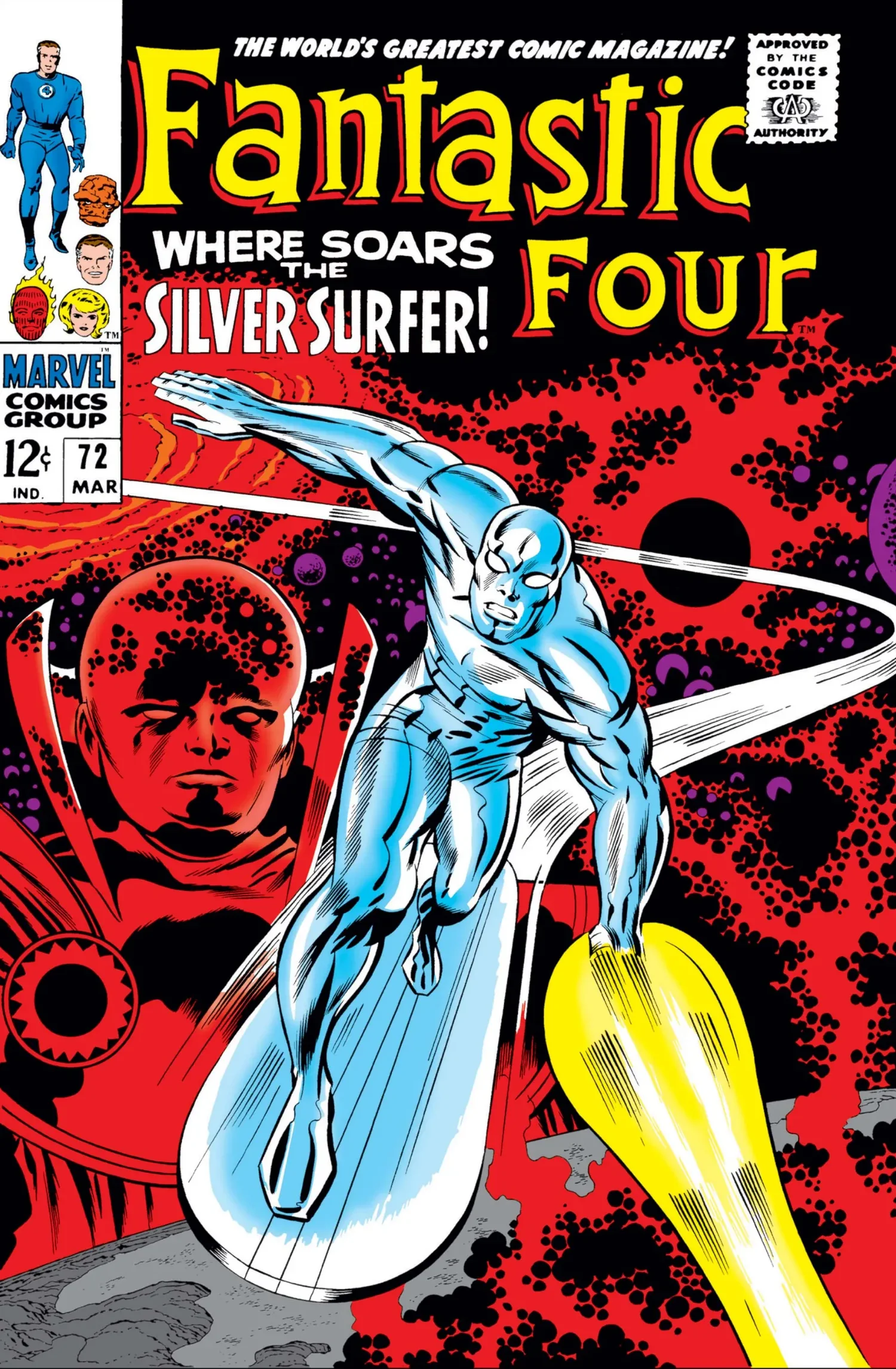 Fantastic Four #72 (March 1968) — cover