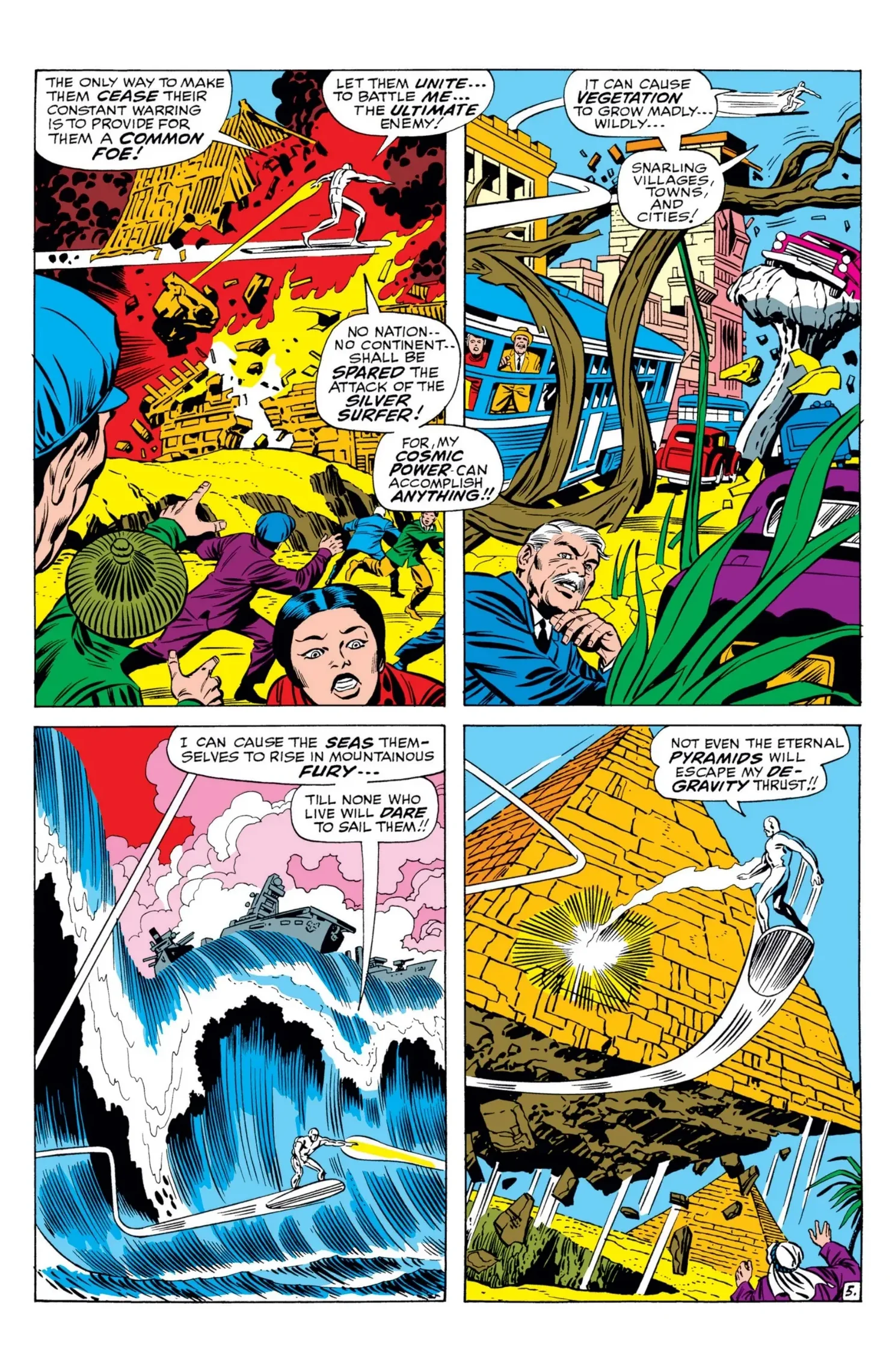 Fantastic Four #72 — interior