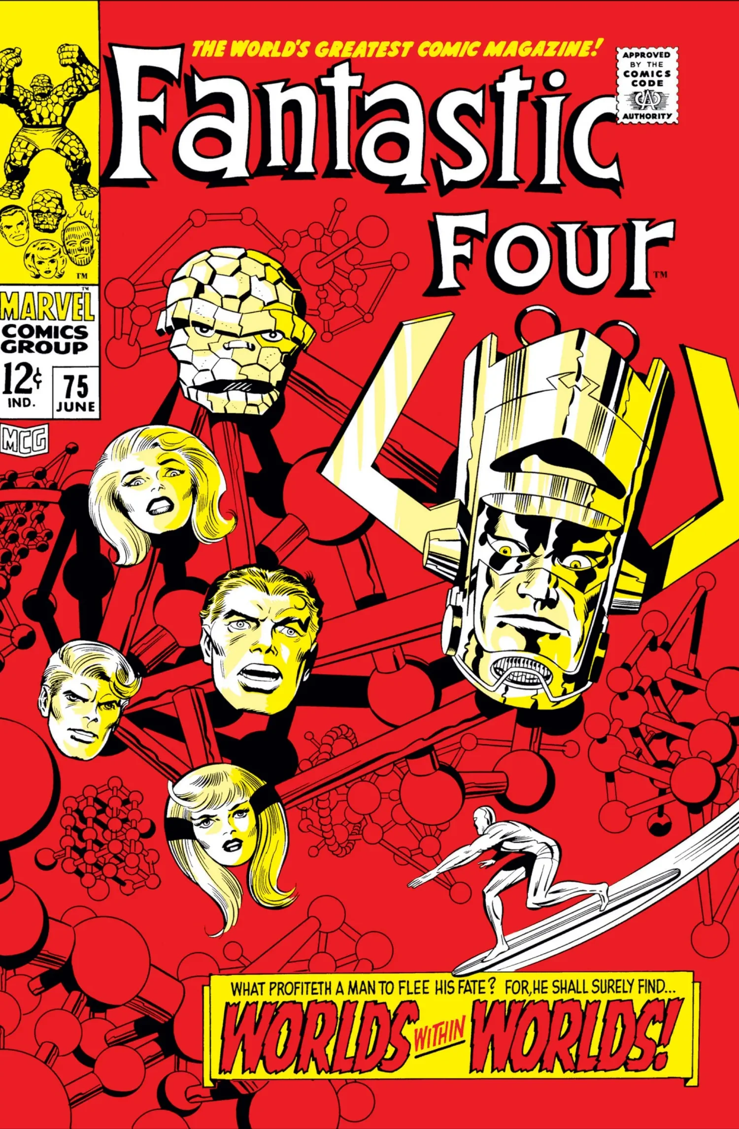 Fantastic Four #75 (June 1968) — cover