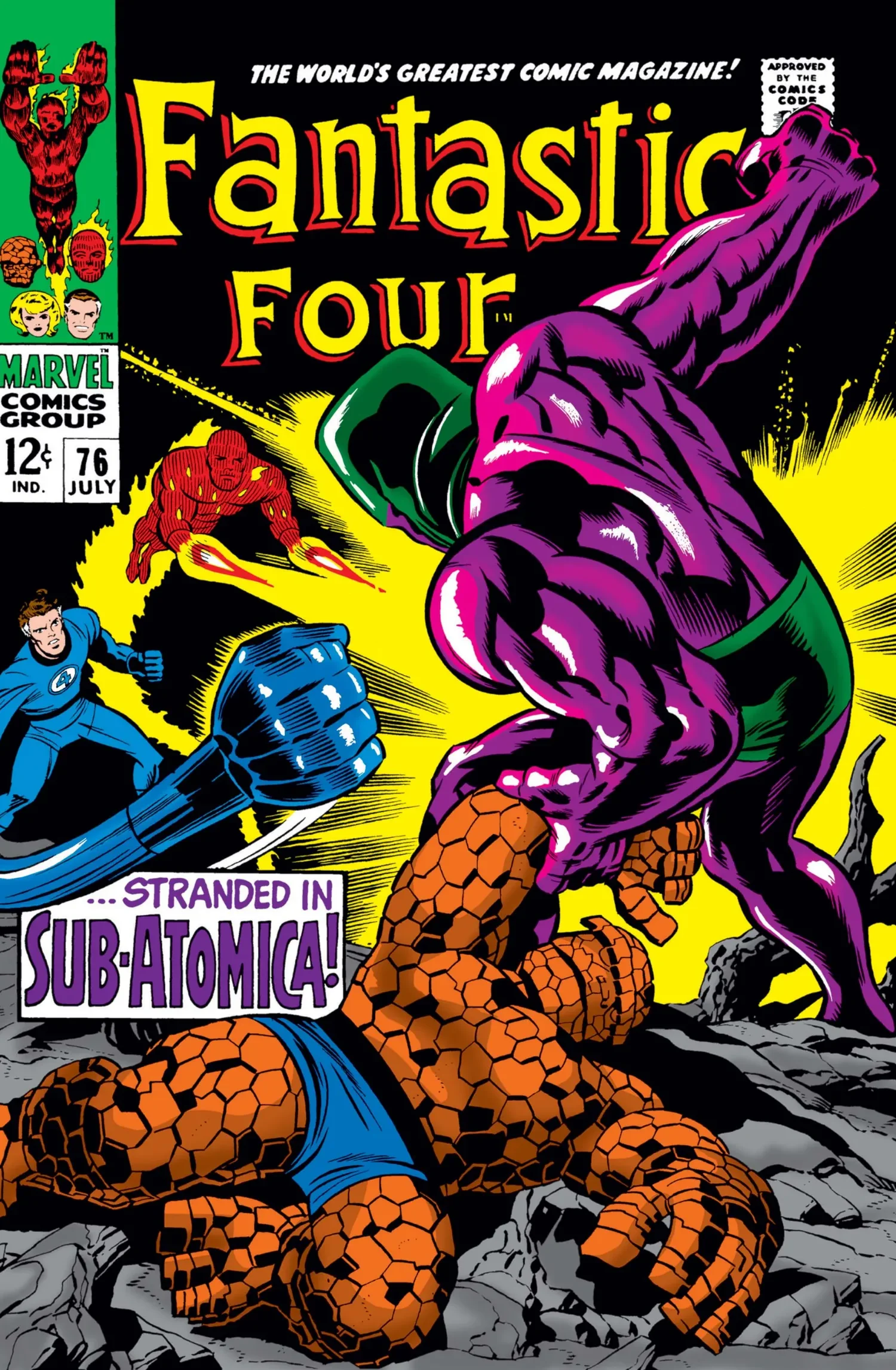 Fantastic Four #76 (July 1968) — cover