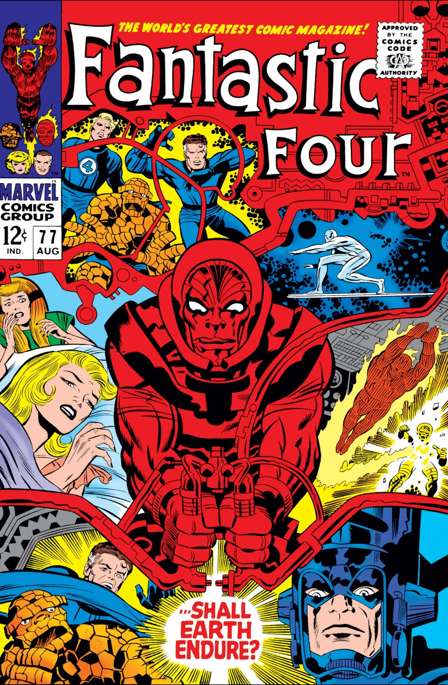 Fantastic Four #77 (Aug. 1968) — cover