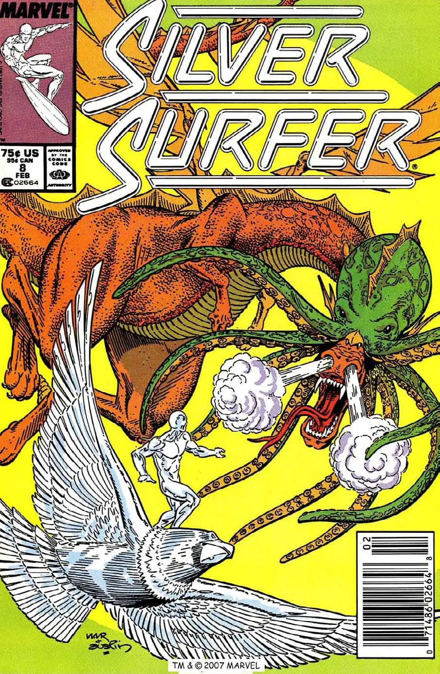 Cover of Silver Surfer vol. 3 #8