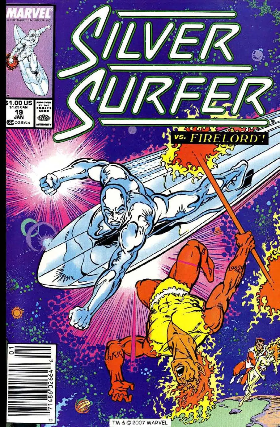 Cover of Silver Surfer vol. 3 #19