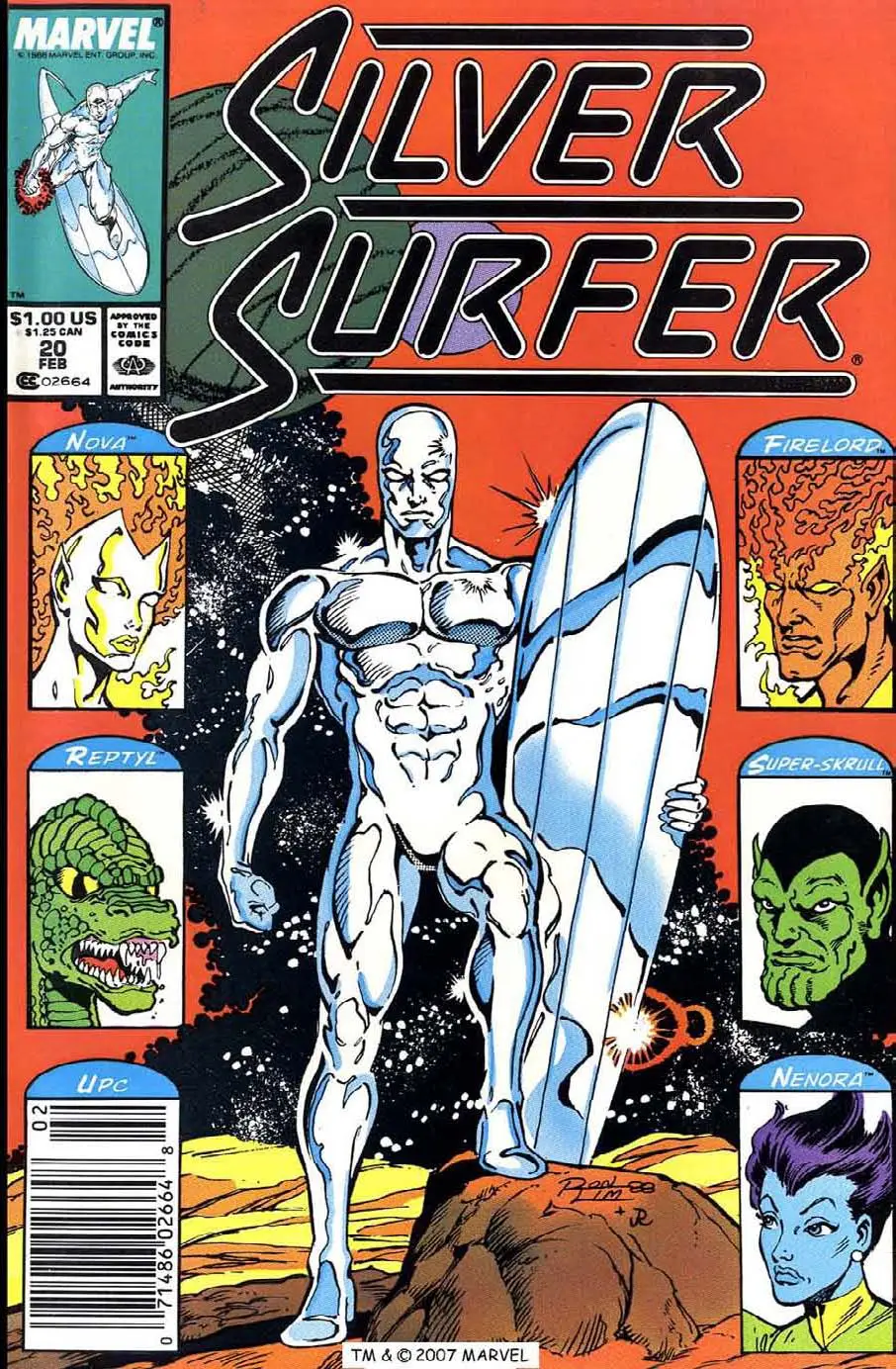Cover of Silver Surfer vol. 3 #20