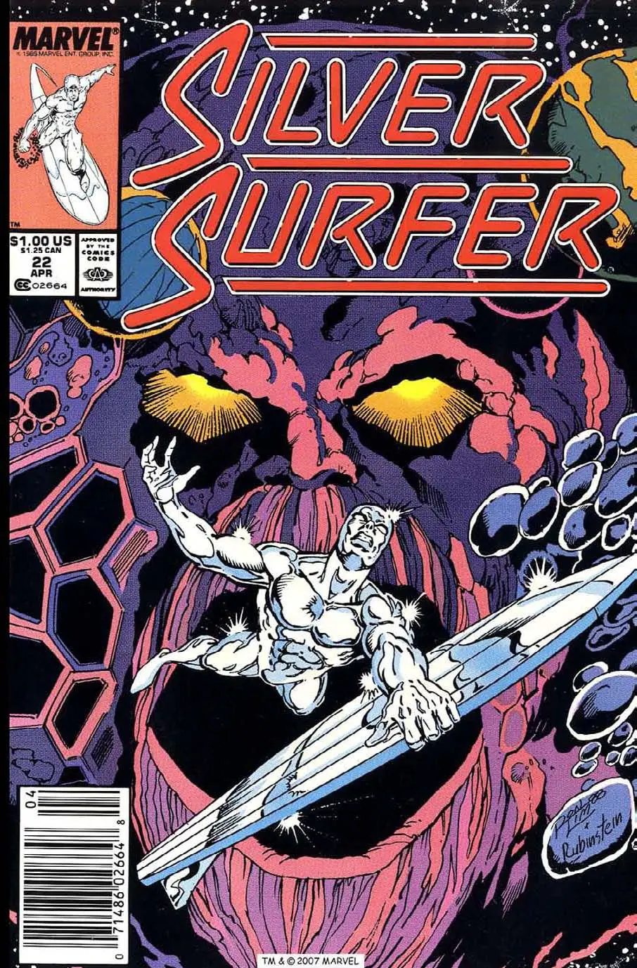 Cover of Silver Surfer vol. 3 #22