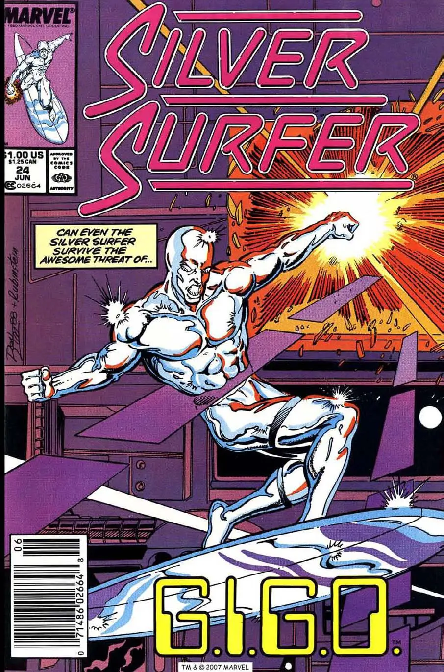 Cover of Silver Surfer vol. 3 #24