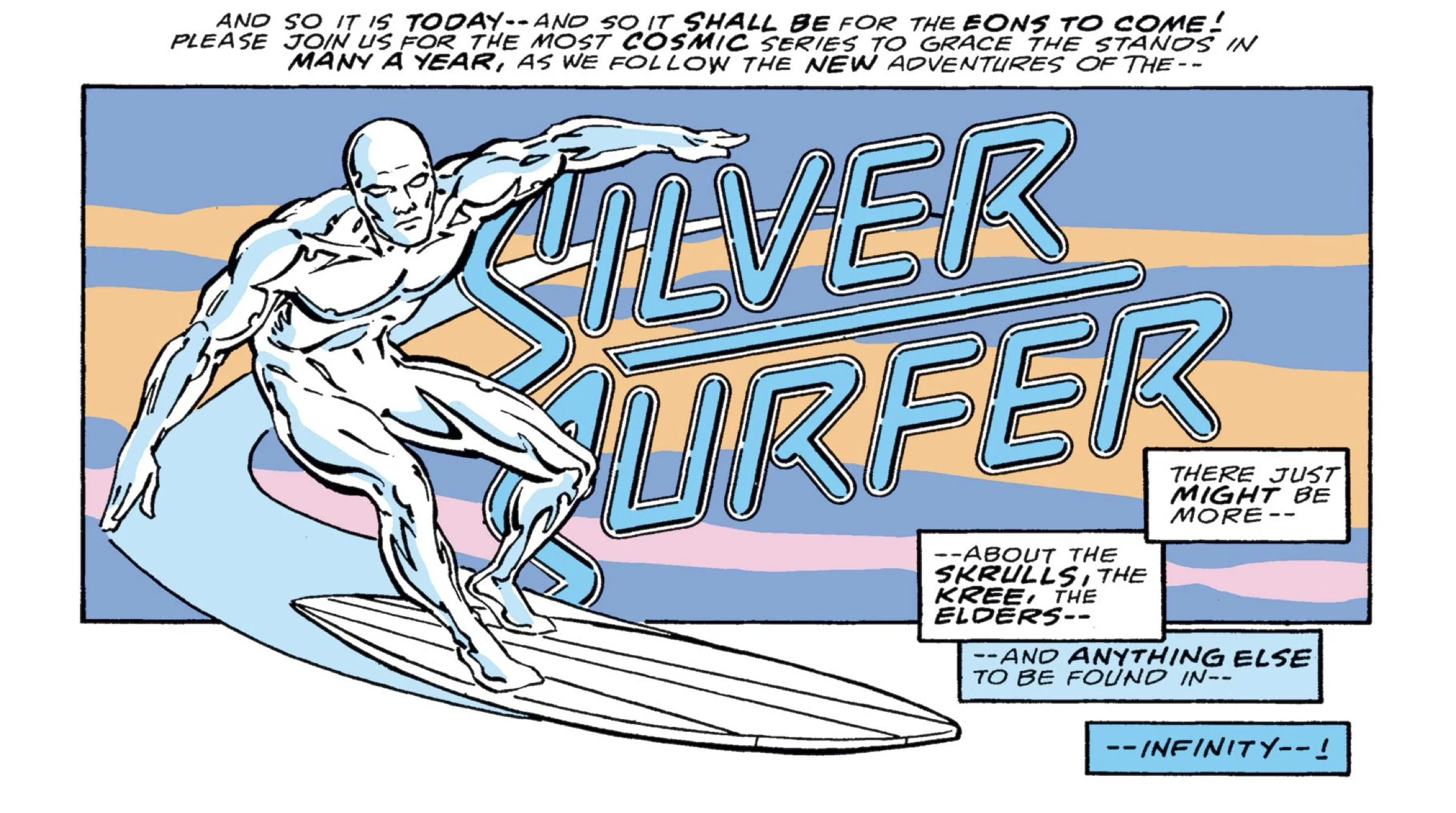 In consecutive appearances the Silver Surfer stopped wearing pants