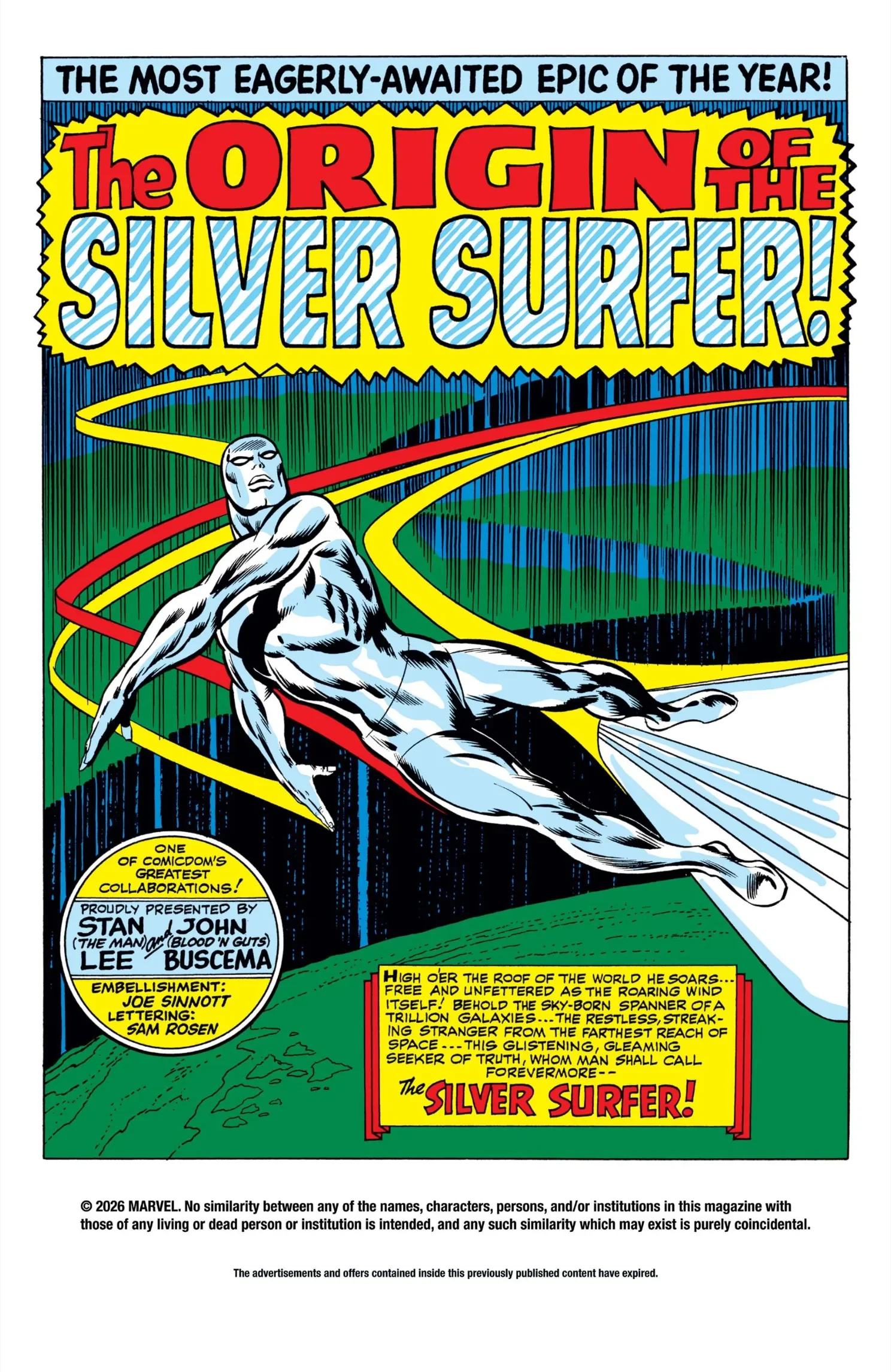 The Silver Surfer #1 — interior