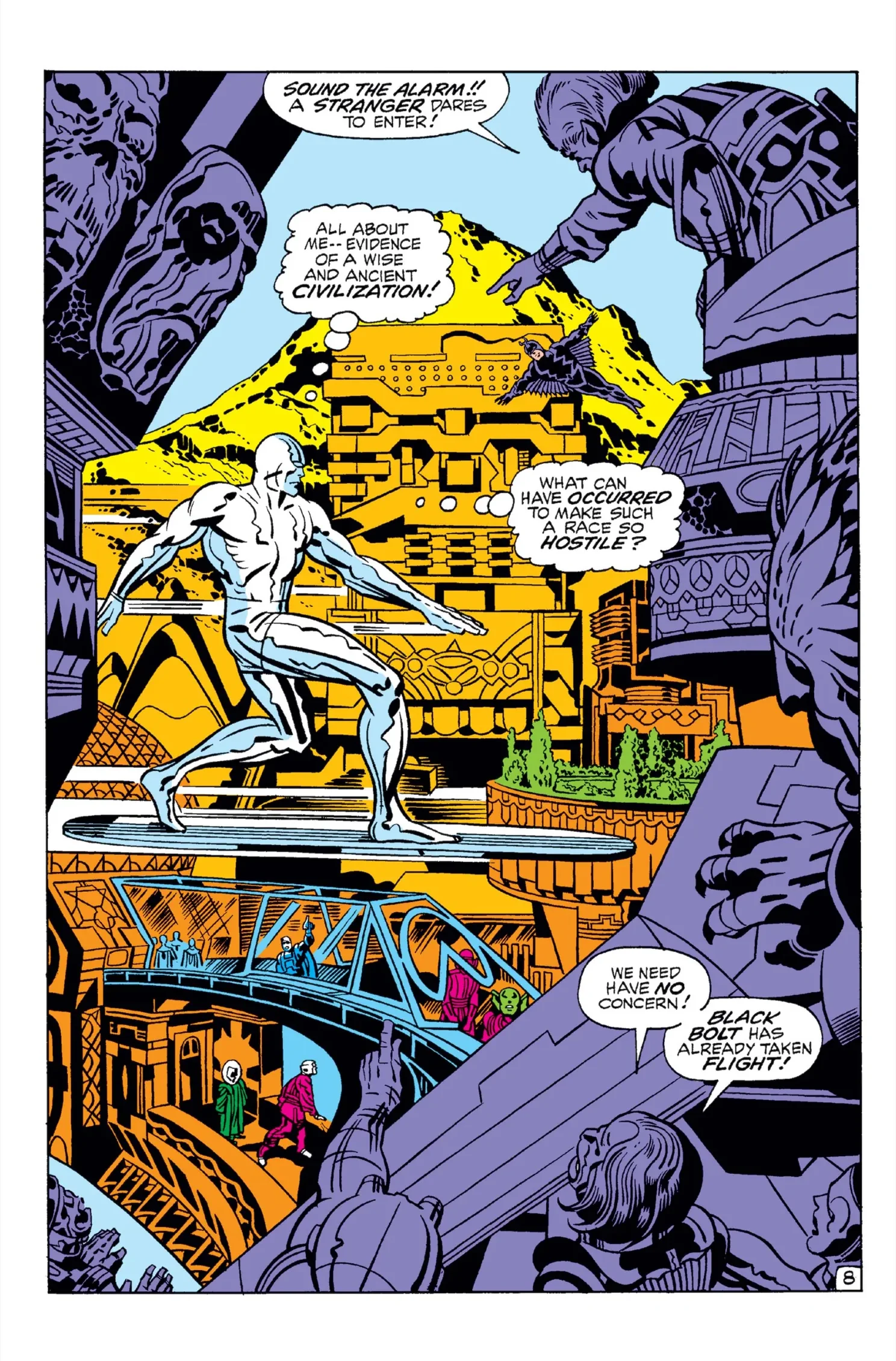The Silver Surfer #18 — interior
