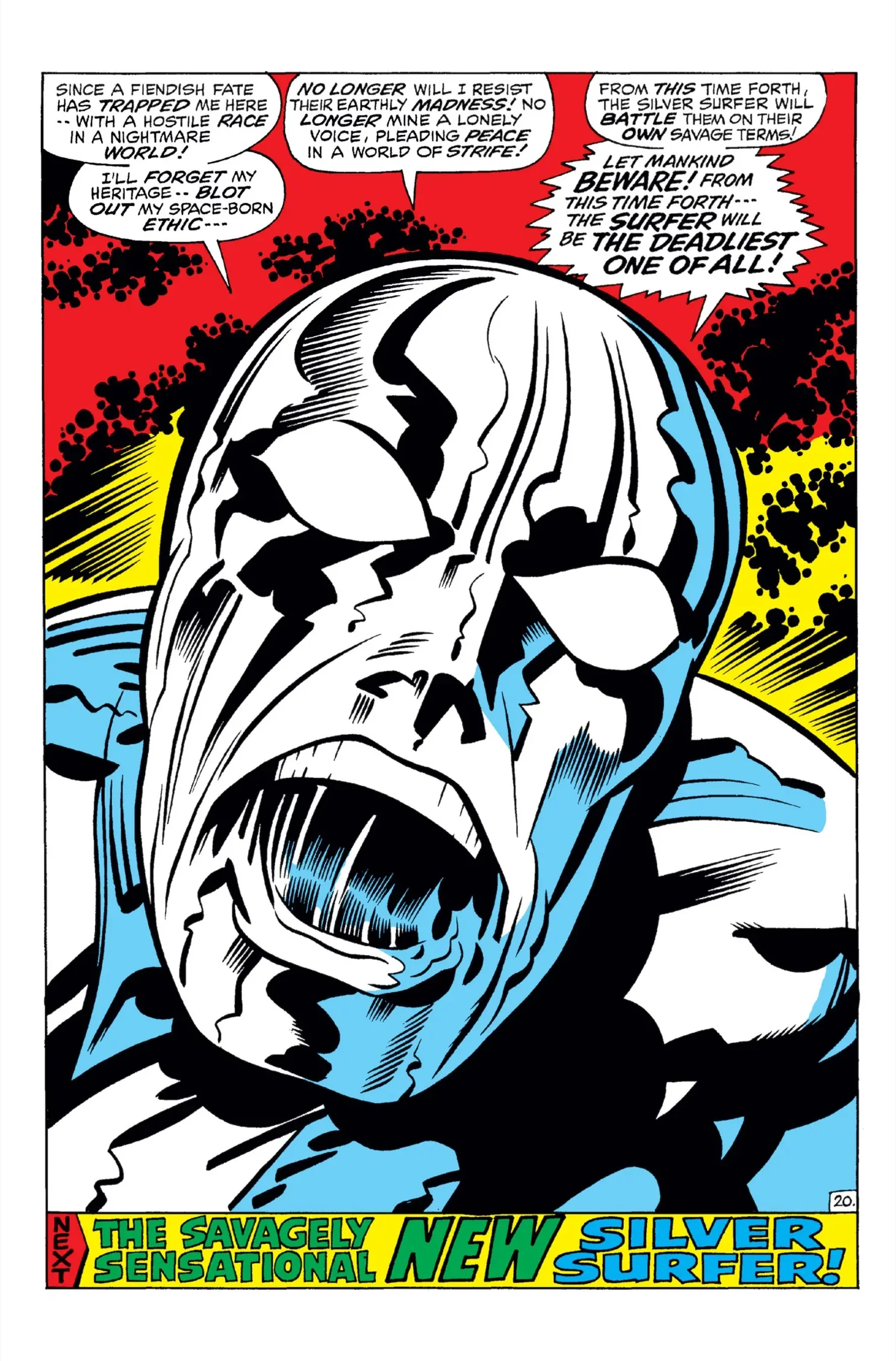 The Silver Surfer #18 — interior
