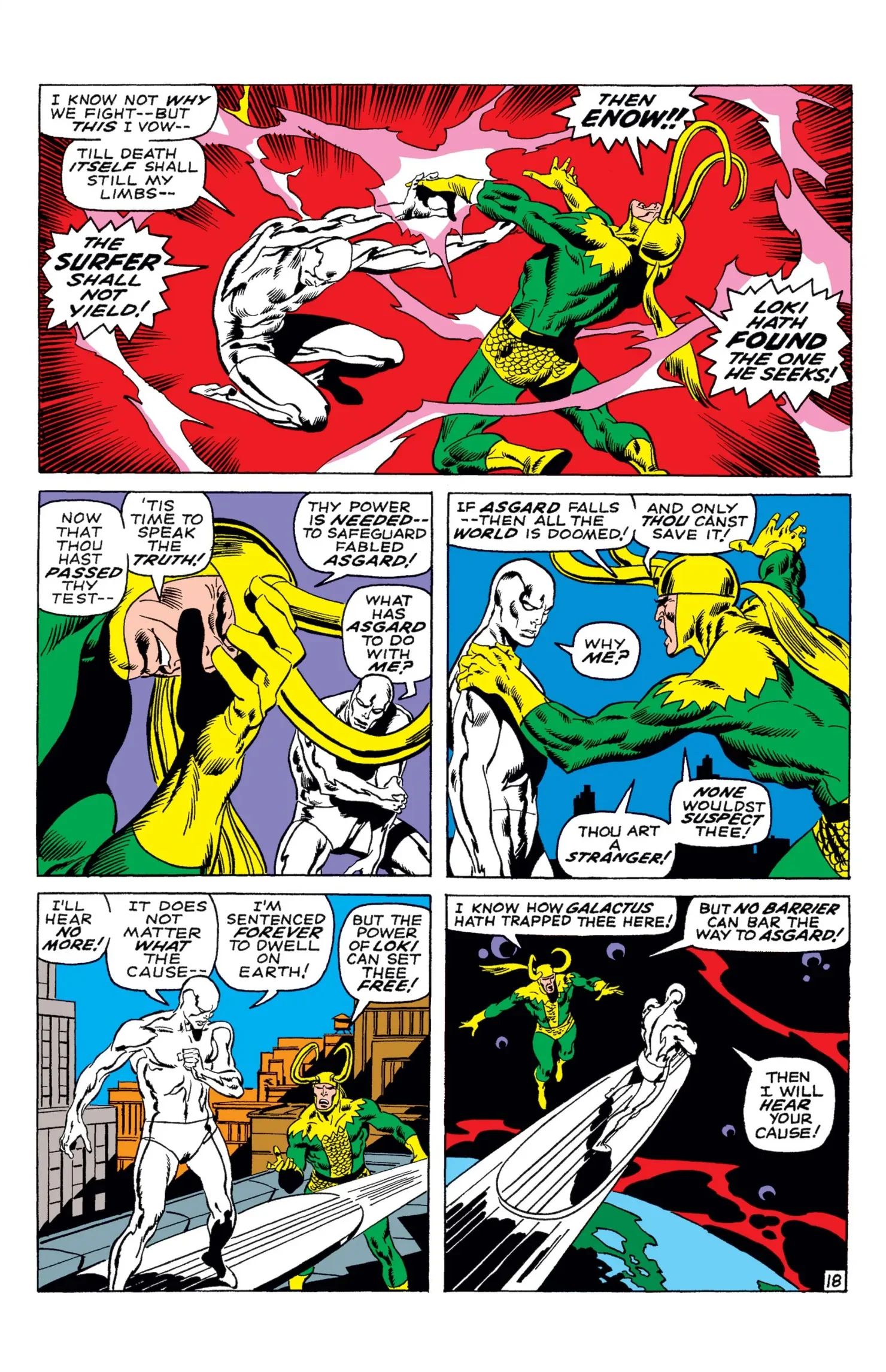 The Silver Surfer #4 — interior