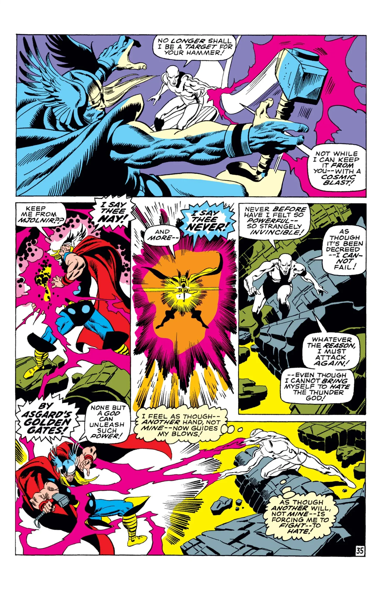 The Silver Surfer #4 — interior