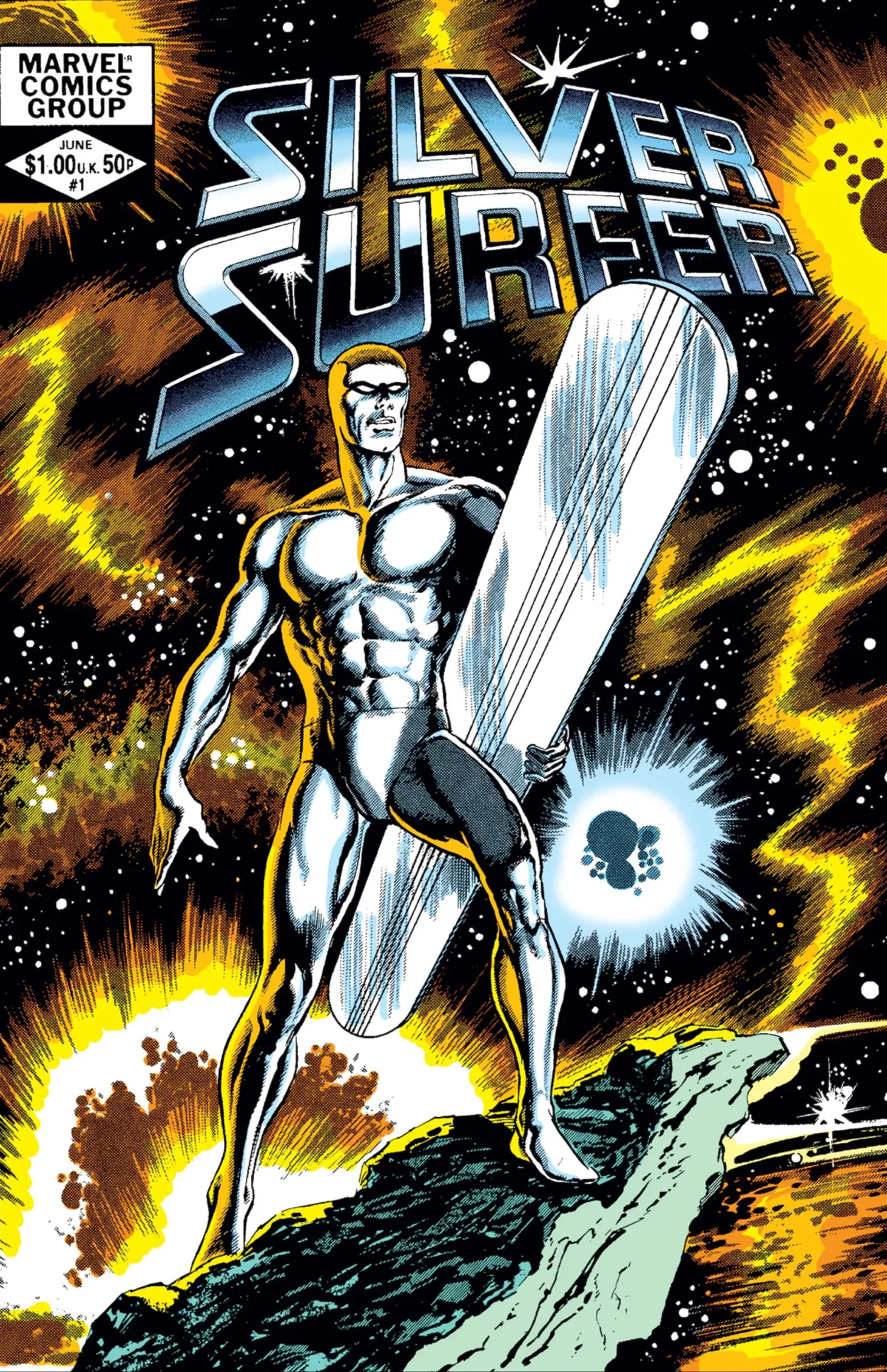 Silver Surfer vol. 2 (1982) — cover