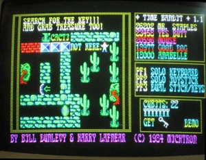 Second screenshot of the game's Sanyo version
