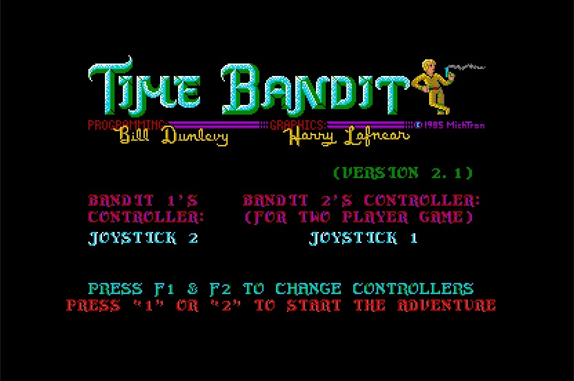 Title screen