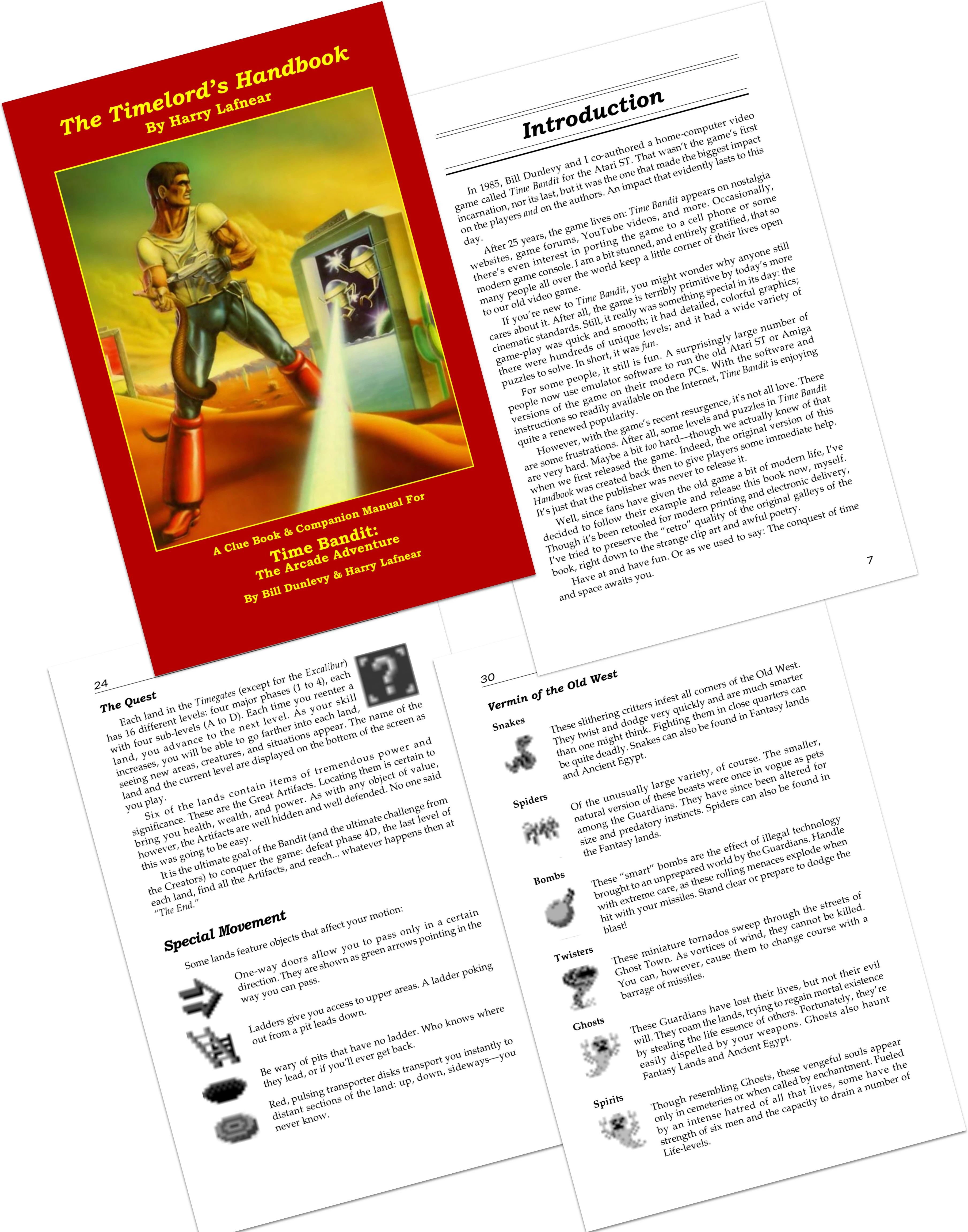 Excerpts from the Timelord's Handbook by Harry Lafnear