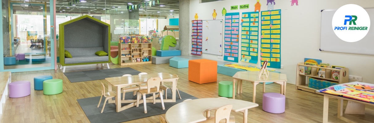 Reinigung von Schulen