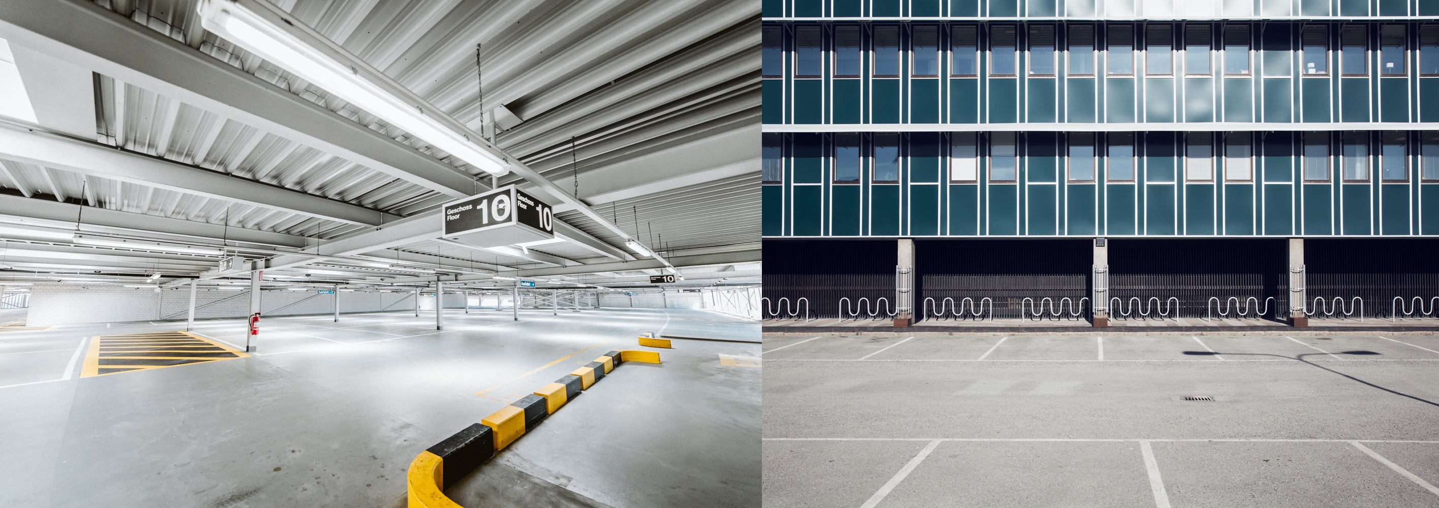 Wir sorgen für regelmäßige und zuverlässige Garagen- und Parkplatzreinigung