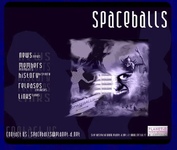 Spaceballs Website